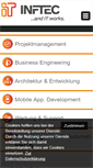 Mobile Screenshot of inftec.ch